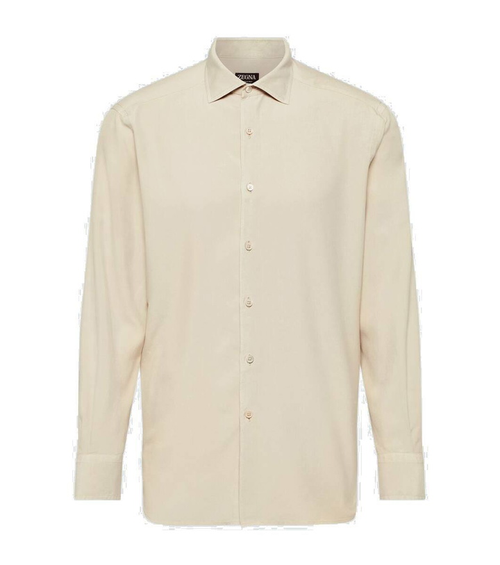 Photo: Zegna Silk Oxford shirt