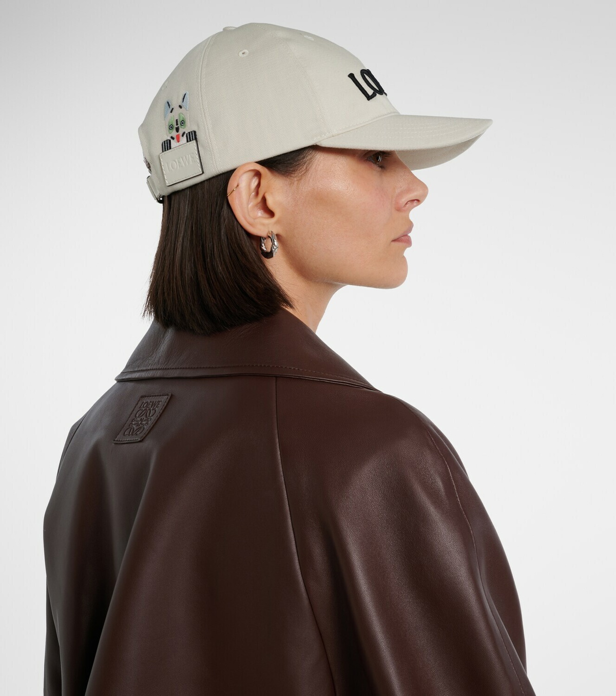 Loewe x Louis Wain cotton canvas baseball cap