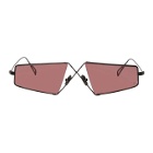 NOR Black and Red Telepathic Micro Sunglasses