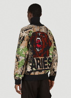Aries Camouflage Varsity Cardigan