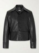 Enfants Riches Déprimés - Nick Slim-Fit Panelled Leather Jacket - Black