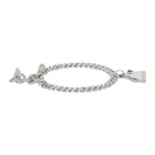 Off-White SSENSE Exclusive Silver Triangle Bracelet