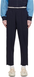 Camiel Fortgens Navy Tapered Trousers