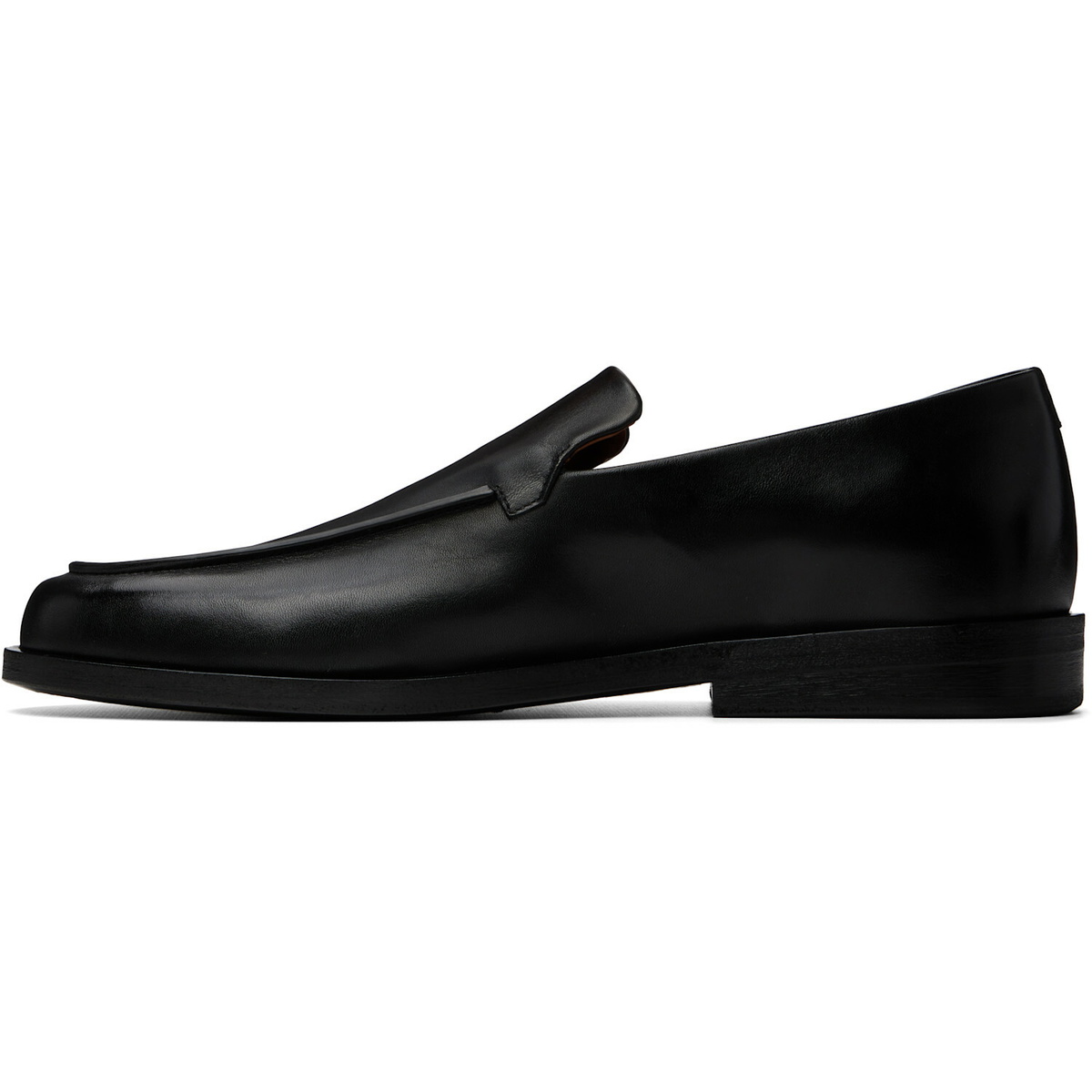 Marsèll Black Mocasso Leather Loafers