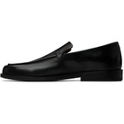 Marsèll Black Mocasso Leather Loafers
