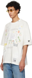 Maison MIHARA YASUHIRO Off-White Kids Doodle Printed T-shirt