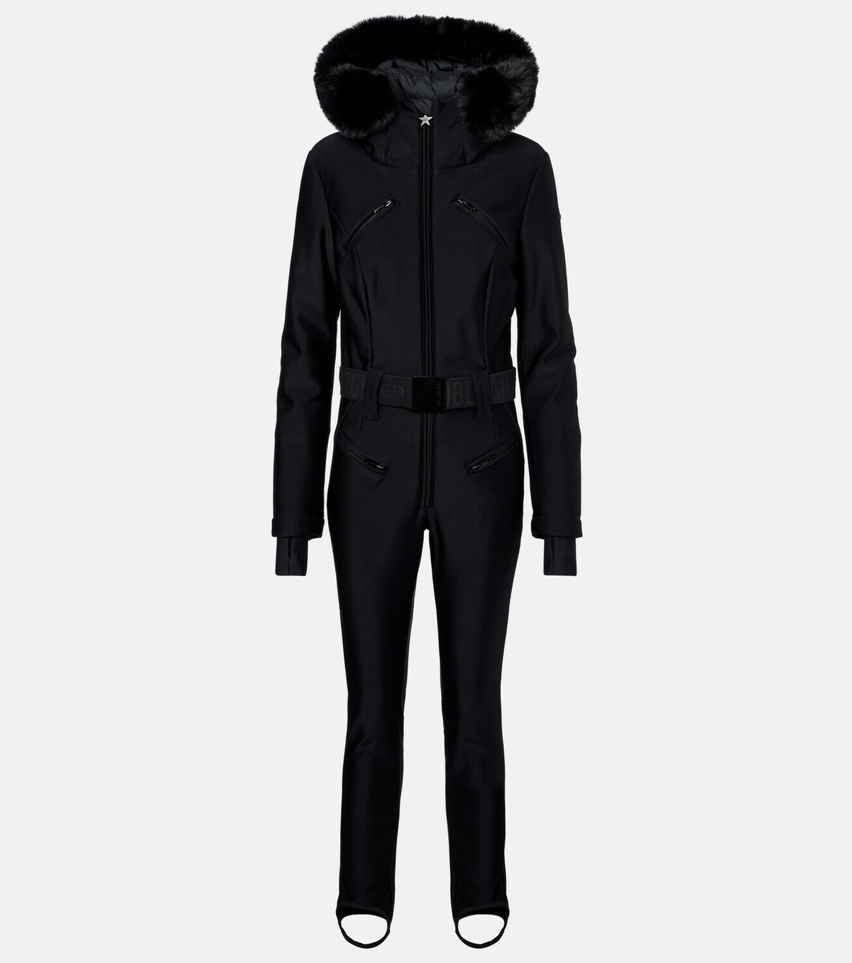 Goldbergh Glisser faux fur-trimmed ski jumpsuit