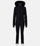 Goldbergh Glisser faux fur-trimmed ski jumpsuit