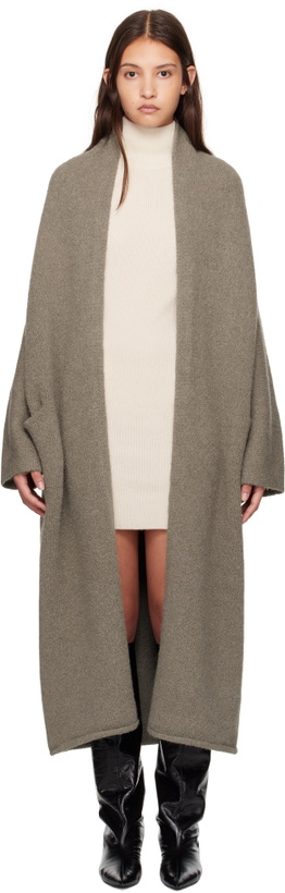 Photo: Lauren Manoogian Gray Long Shawl Cardigan