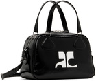 Courrèges Black Reedition Bowling Bag
