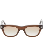 Monokel Men's Aki Sunglasses in Chocolate/Brown Gradient 