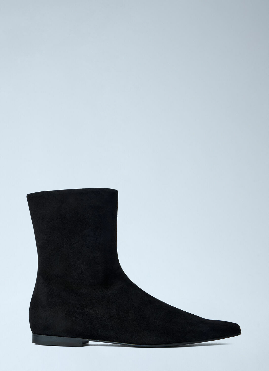 Toteme Zipped Suede Chelsea Boots