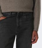 Frame Mid-rise straight jeans