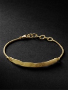 Elhanati - Palma Hammered 18-Karat Recycled Gold Bracelet