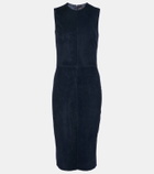 Stouls Eva suede midi dress