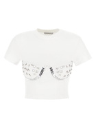 Area Crystal Bustier T Shirt