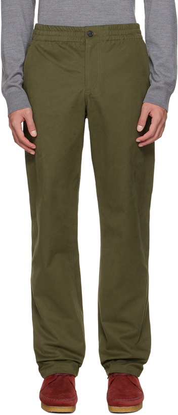 Photo: A.P.C. Khaki Chuck Trousers