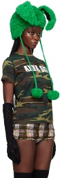 Anna Sui Green Bunny Hat