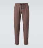 Fedeli Linen straight pants