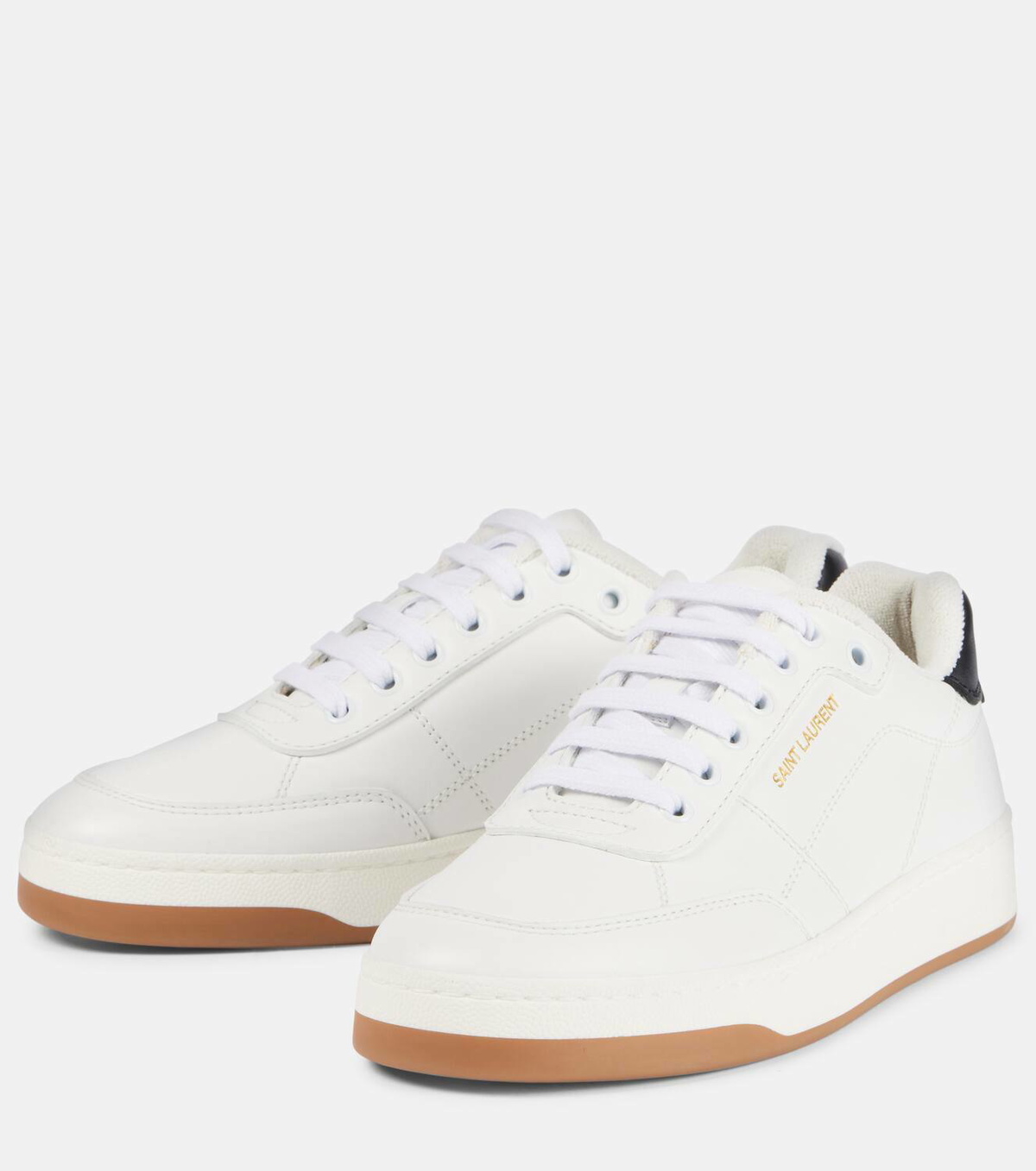 Saint Laurent SL61 leather low-top sneakers