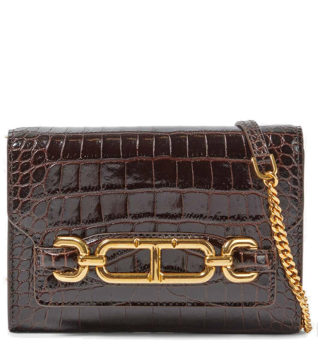 Tom Ford Whitney Mini croc-effect leather shoulder bag TOM FORD