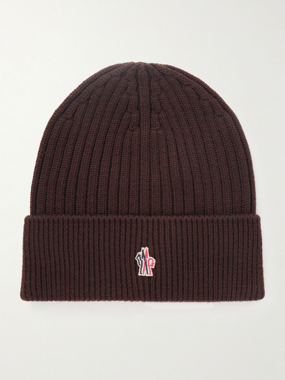 Moncler Grenoble - Logo-Appliquéd Ribbed Virgin Wool Beanie