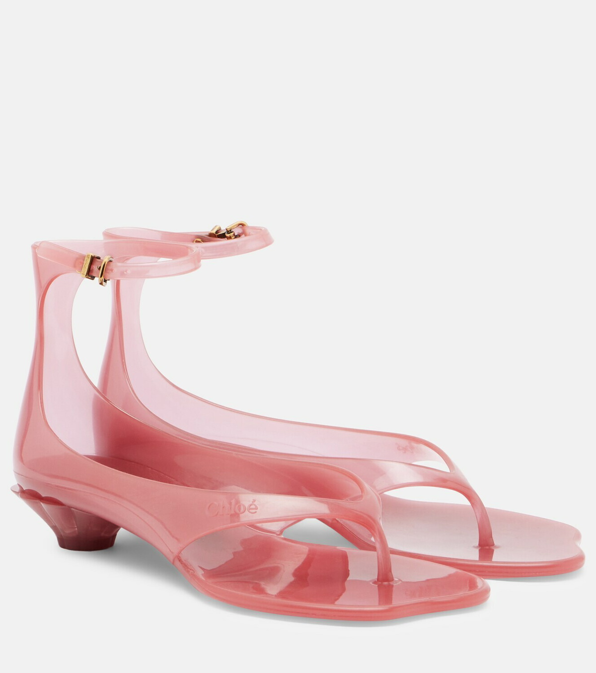 Chloé Chloé Jelly TPU thong sandals