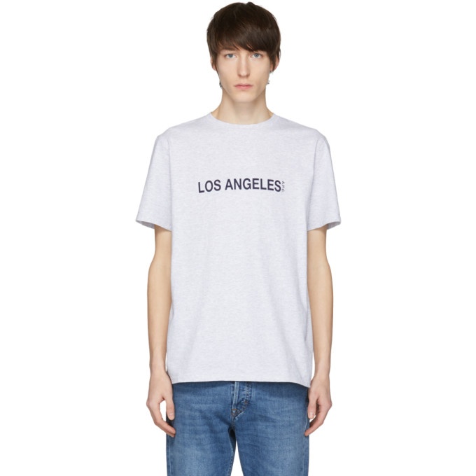 Photo: A.P.C. Grey Los Angeles T-Shirt