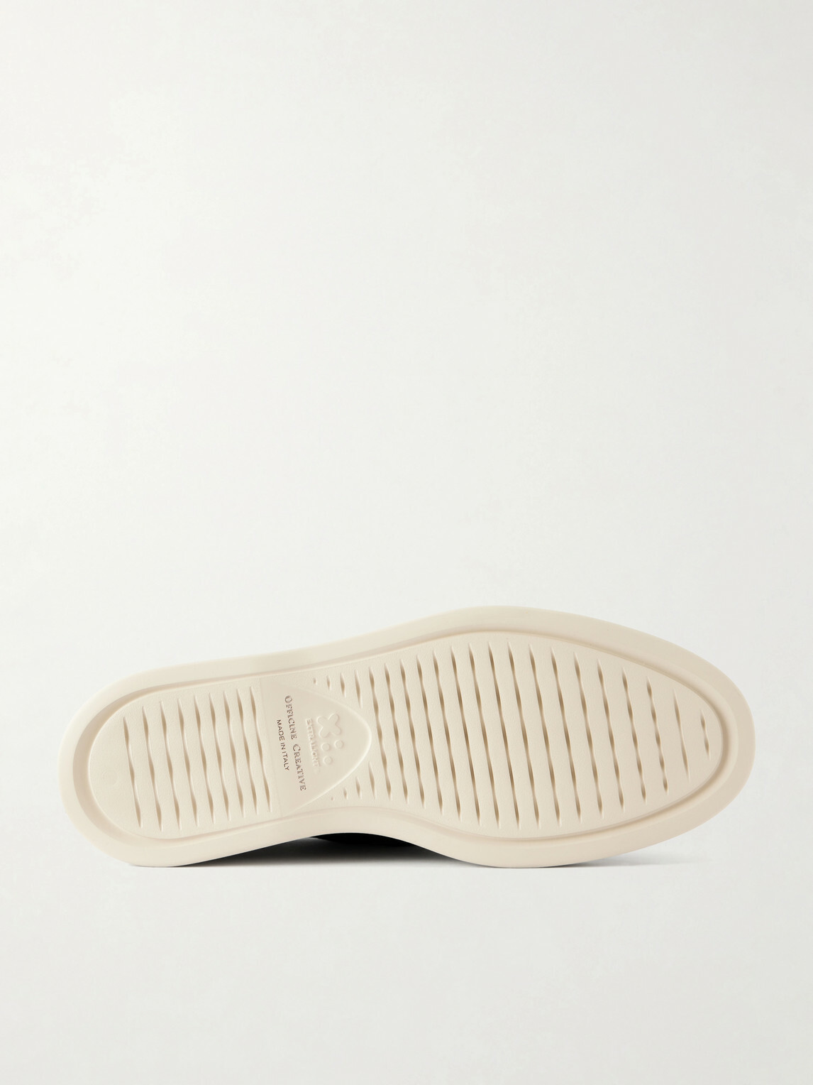 Officine Creative - Frame 001 Suede Penny Loafers - Black