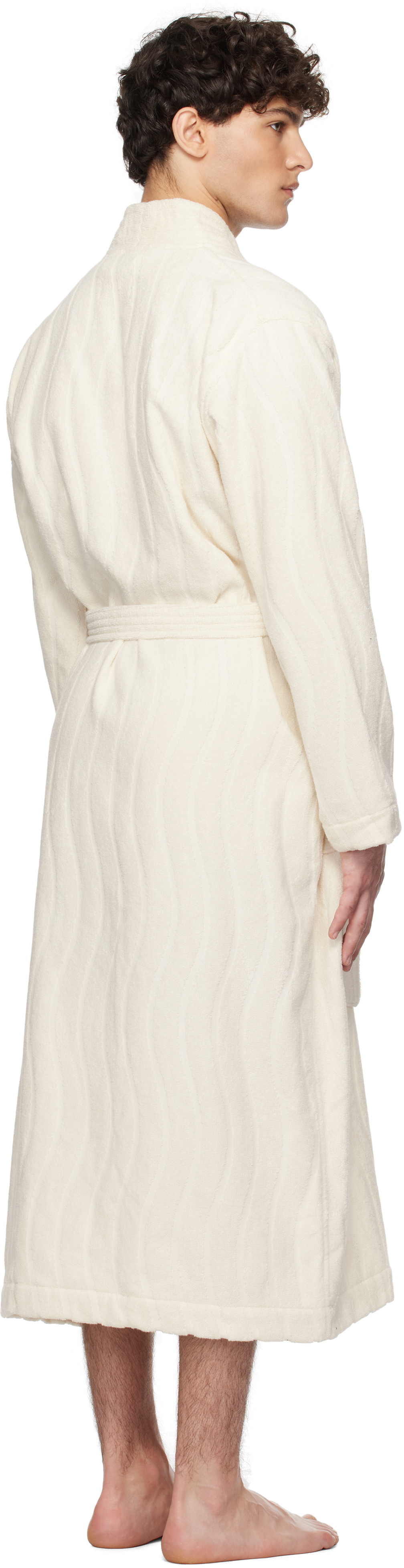 Baina Off-White Sulis Bathrobe