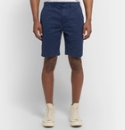 Alex Mill - Stretch Cotton-Twill Chino Shorts - Storm blue