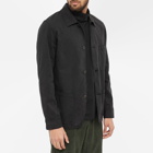 Portuguese Flannel Men's Labura Chore Jacket in Black