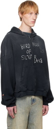 PALY Black 'Birdman Of Silver Lake' Zip Hoodie