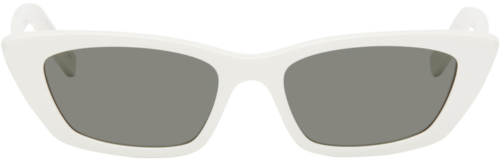 Photo: Saint Laurent White SL 277 Sunglasses