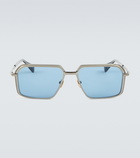 Jacques Marie Mage Vasco rectangular sunglasses