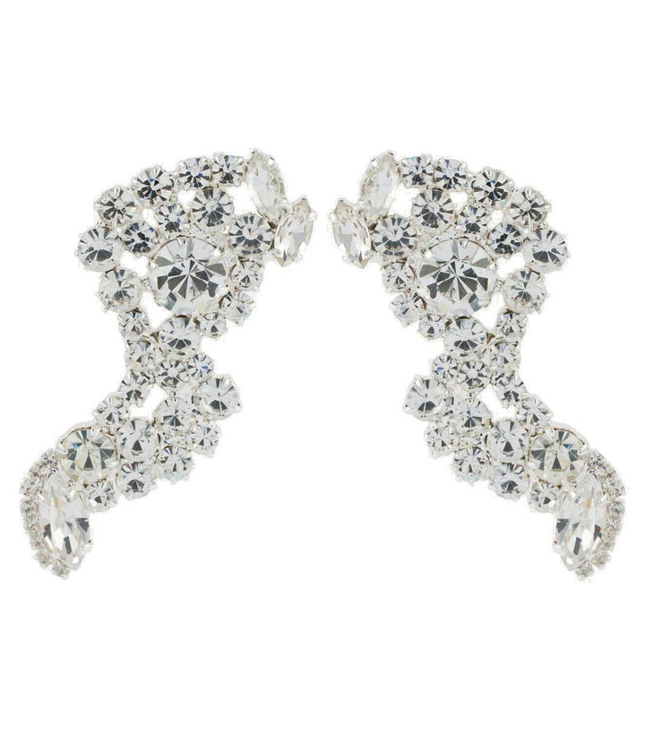 Photo: Magda Butrym Crystal-embellished drop earrings