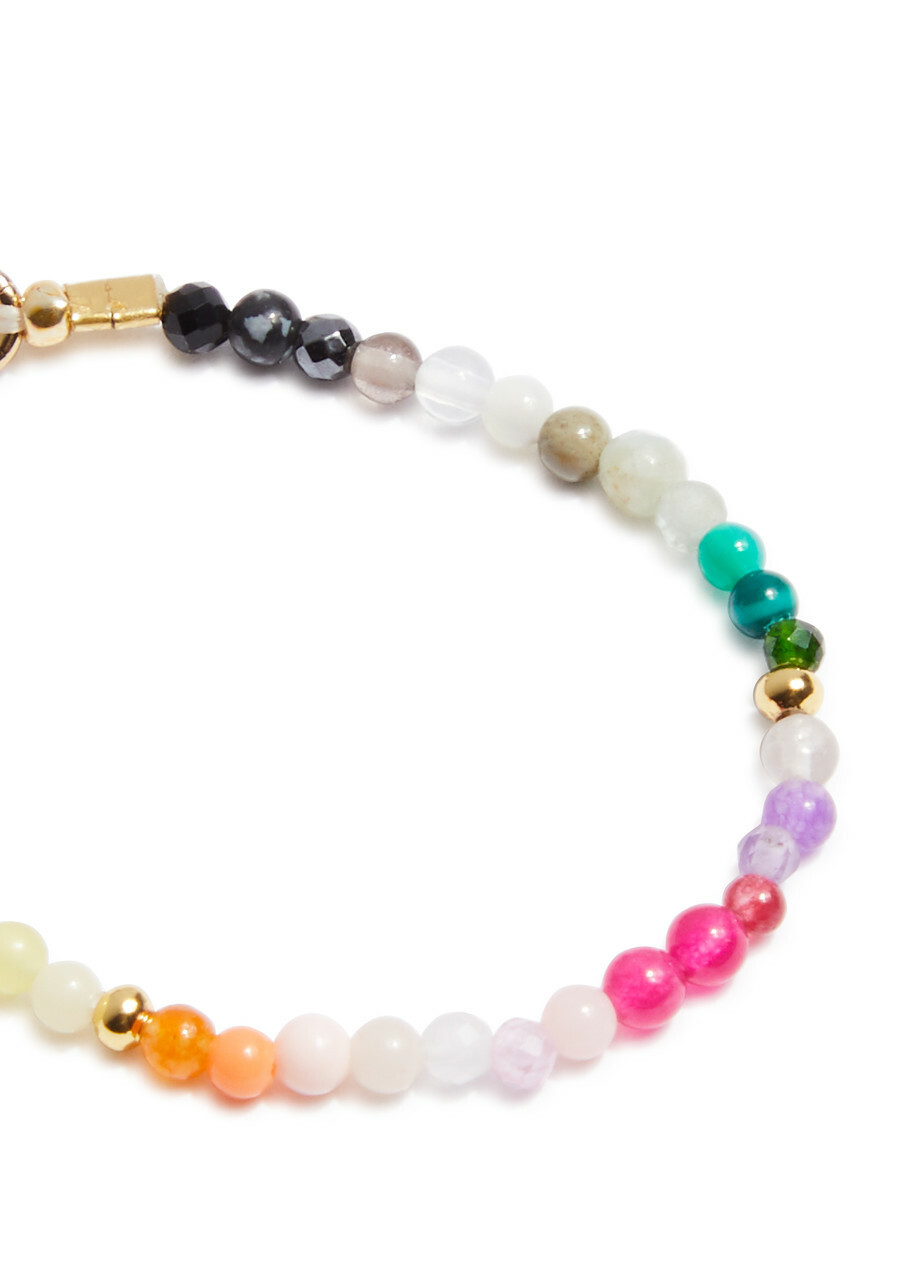 Anni LU Iris Light 18kt Gold-plated Beaded Bracelet - Multicoloured 1 - One Size