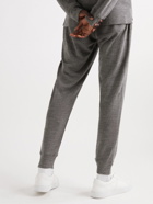 Orlebar Brown - Beagi Slim-Fit Tapered Merino Wool-Blend Sweatpants - Gray