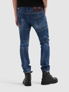 DSQUARED2 - Tidy Biker Stretch Cotton Denim Jeans