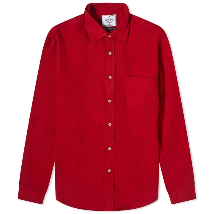 Photo: Portuguese Flannel Men's Teca Flannel Shirt in Red