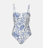 Simkhai Ottilie printed swimsuit