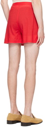 Bode Red Monday Boxer Shorts