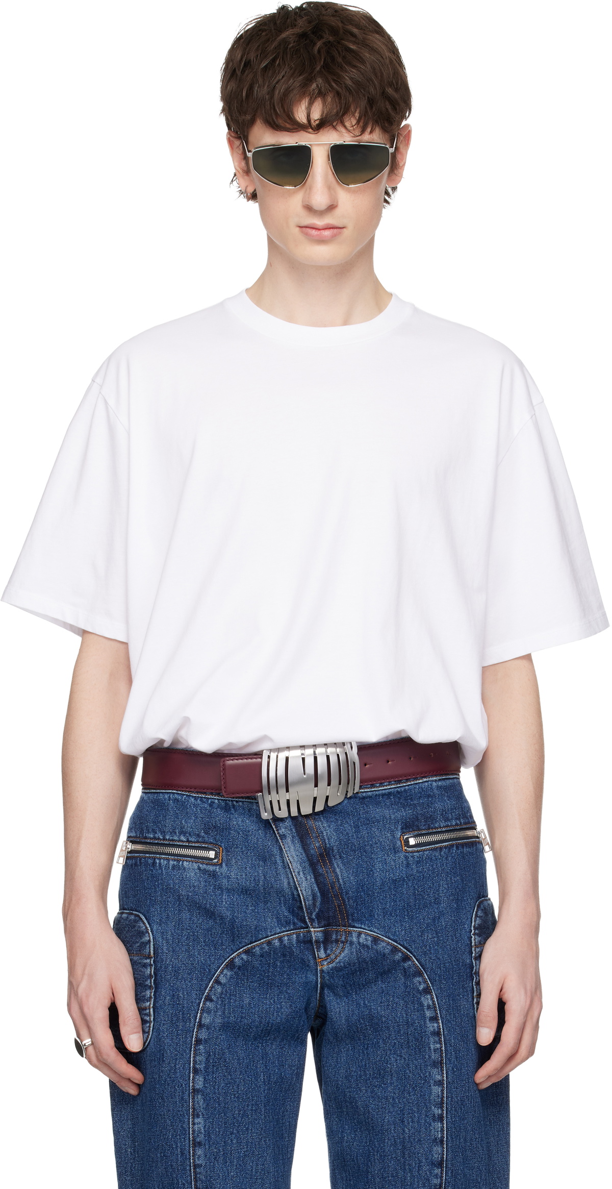 Jean Paul Gaultier White 'The Junior Gaultier' T-shirt