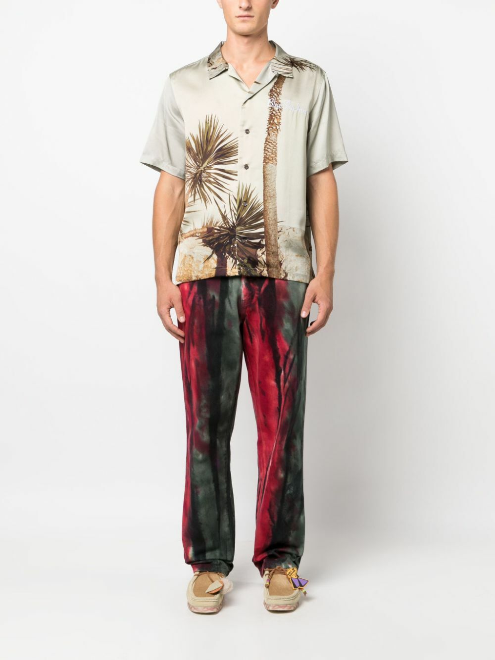 BLUE SKY INN - Printed Viscose Shirt