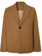 Séfr - Power Woven Suit Jacket - Brown
