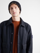 Stone Island - STONE ISLAND GHOST Ribbed Cashmere Beanie
