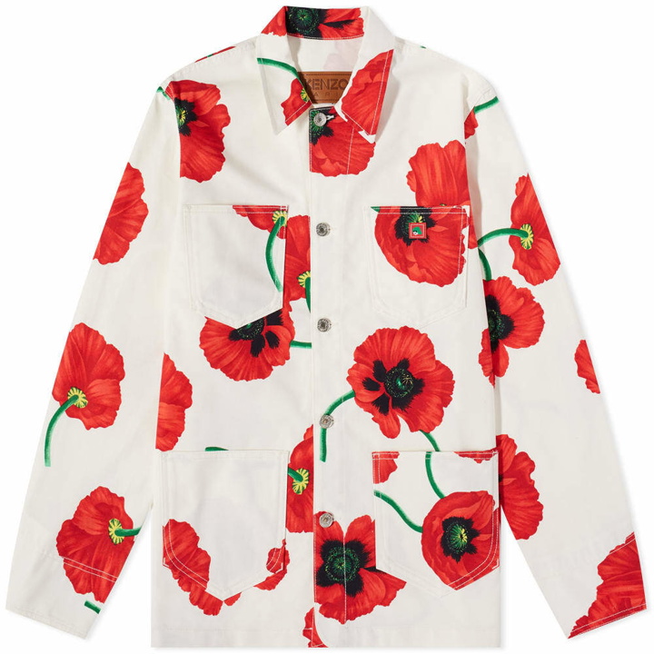 Photo: Kenzo Floral Print Overshirt