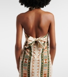Johanna Ortiz Centro Del Cielo printed cotton midi dress