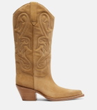 Paris Texas Dakota suede cowboy boots