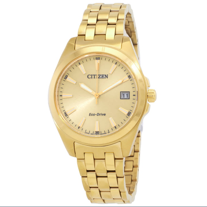 Photo: Citizen Peyten Eco-Drive Champagne Dial Ladies Watch EO1222-50P
